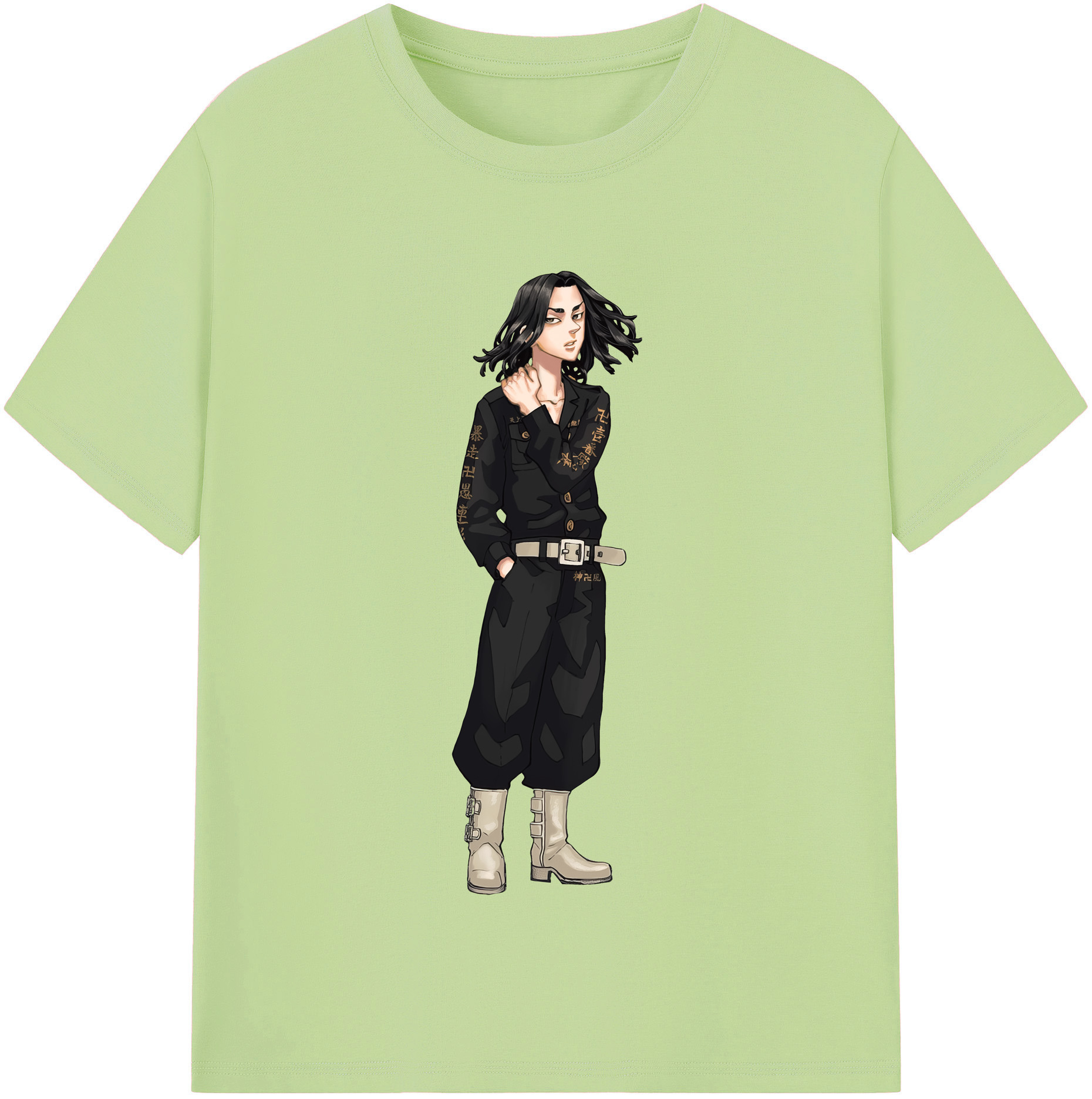 （画像用） 東京リベンジャーズ Tokyo Revengers 綿100％半袖Tシャツ（フロントプリント）